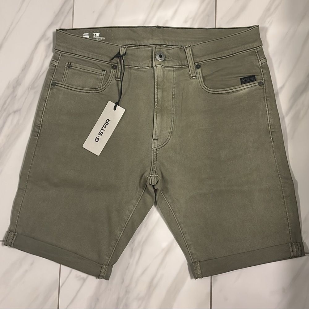 Men’s G-Star Raw 3301 Slim Shorts